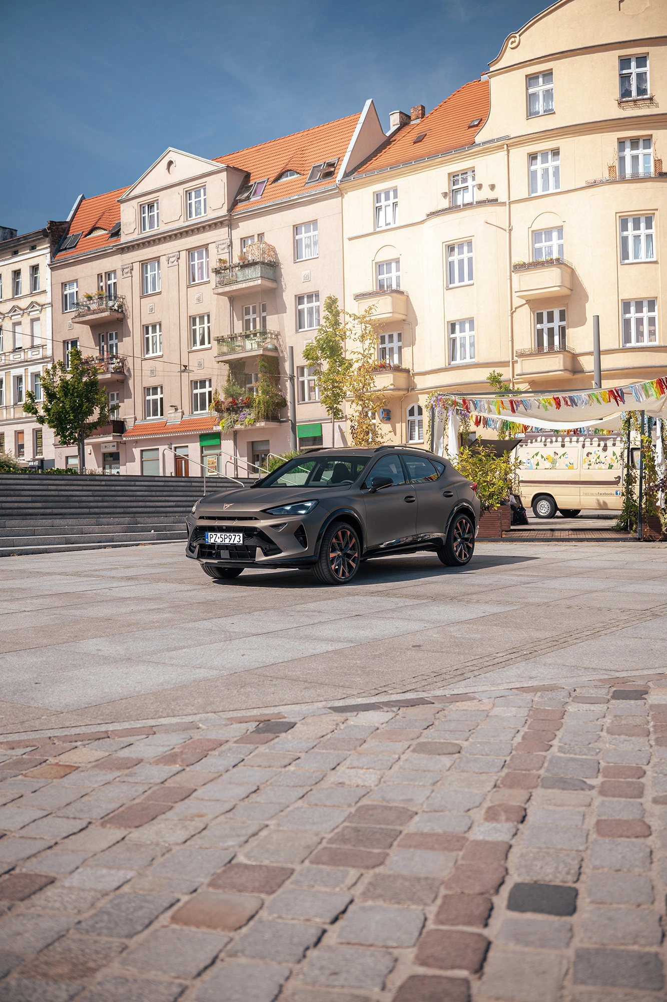 CUPRA Formentor w centrum Poznania