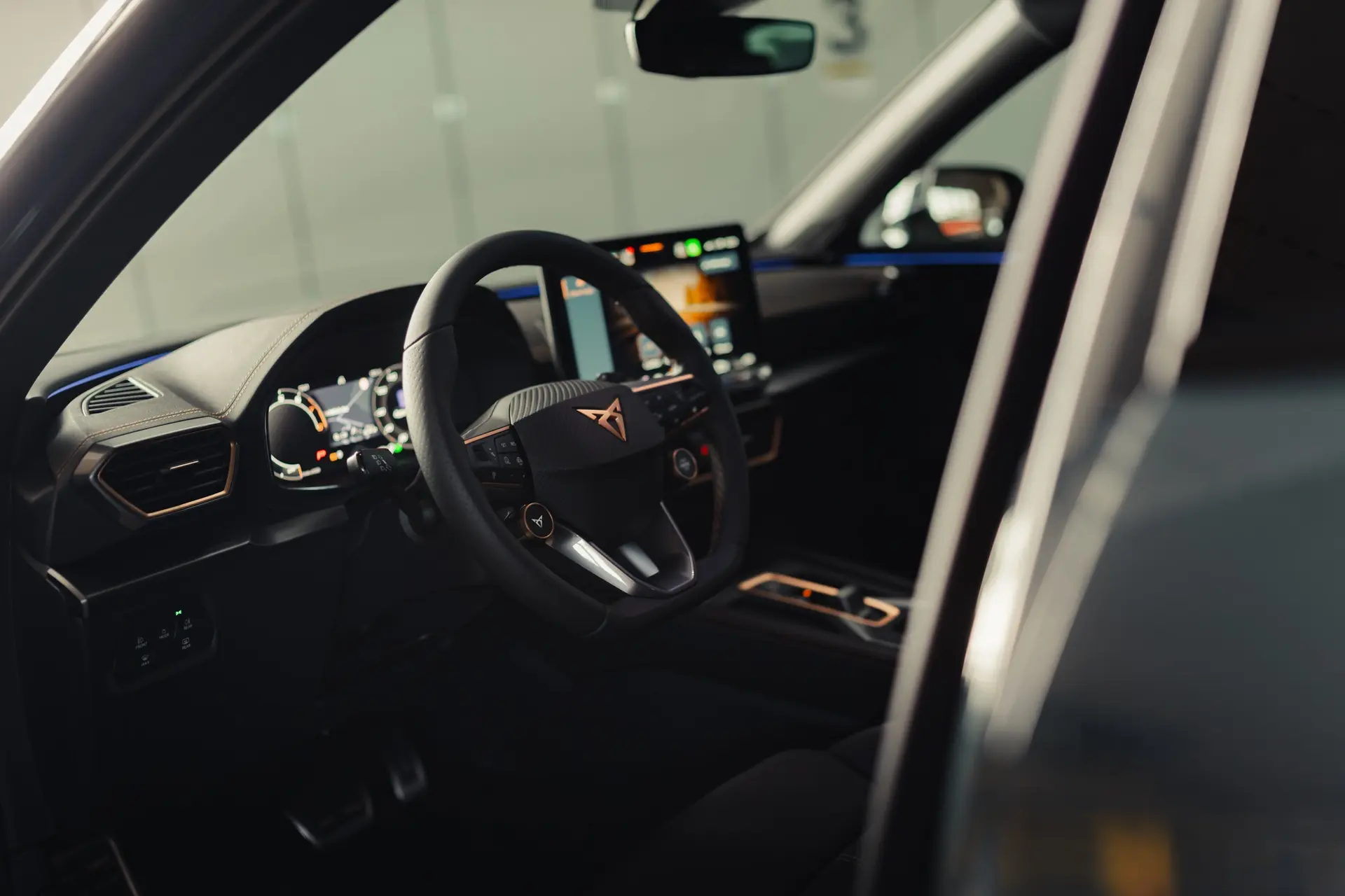 Ekran systemu inforainment Cupra Formentor