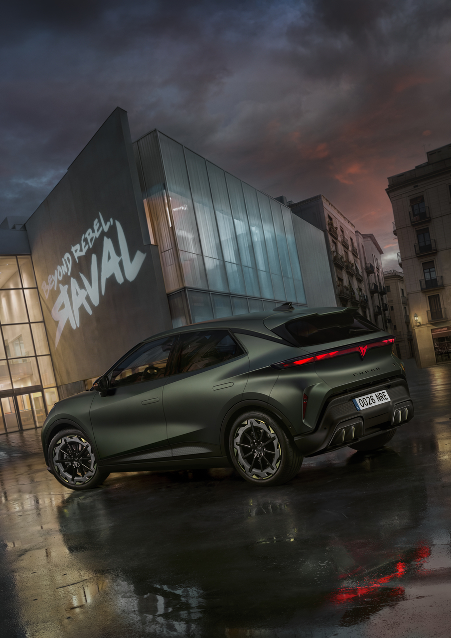 CUPRA Raval w centrum miasta