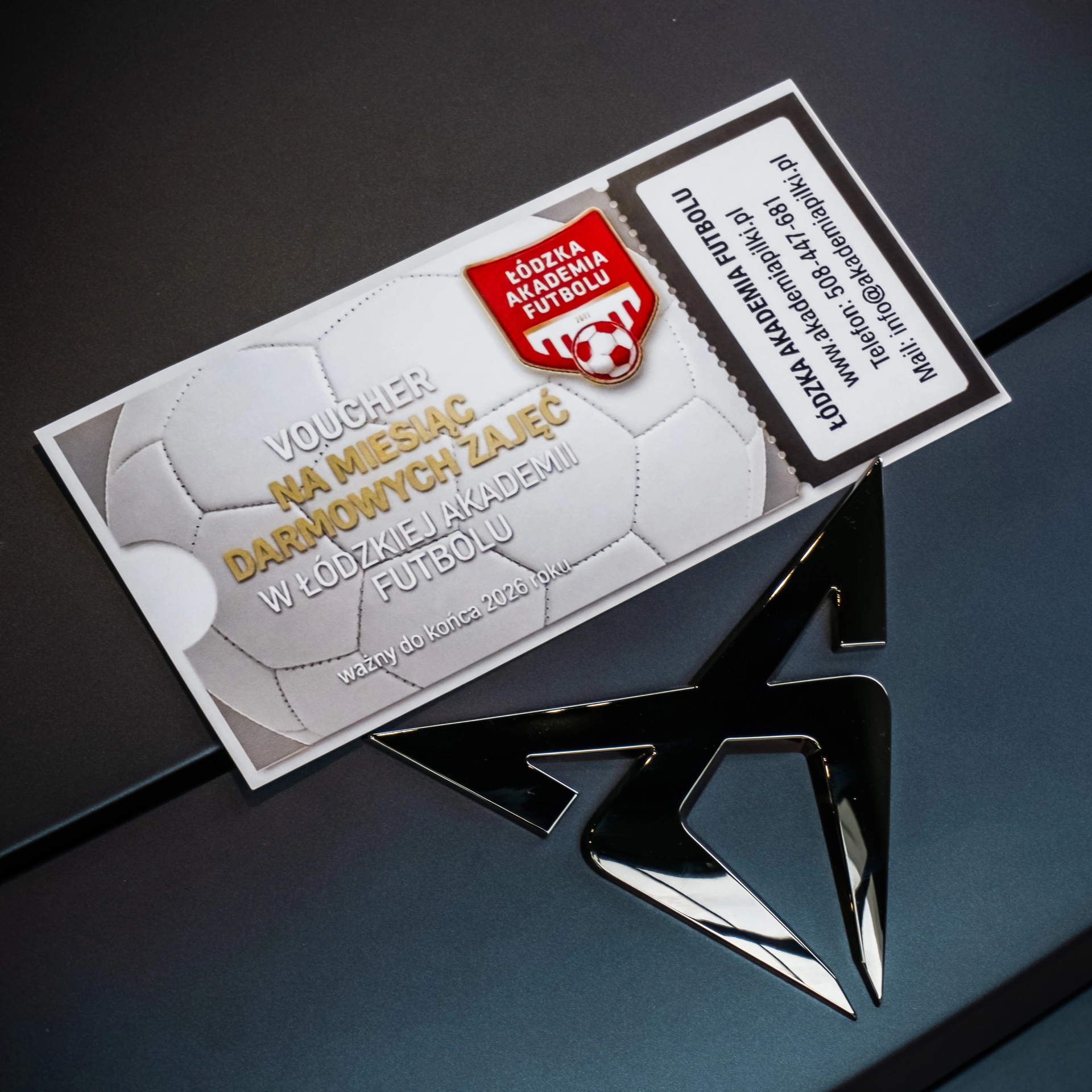 Przyjdź do CUPRA Bednarek i zgarnij Voucher do Łódzkiej Akademii Futbolu!