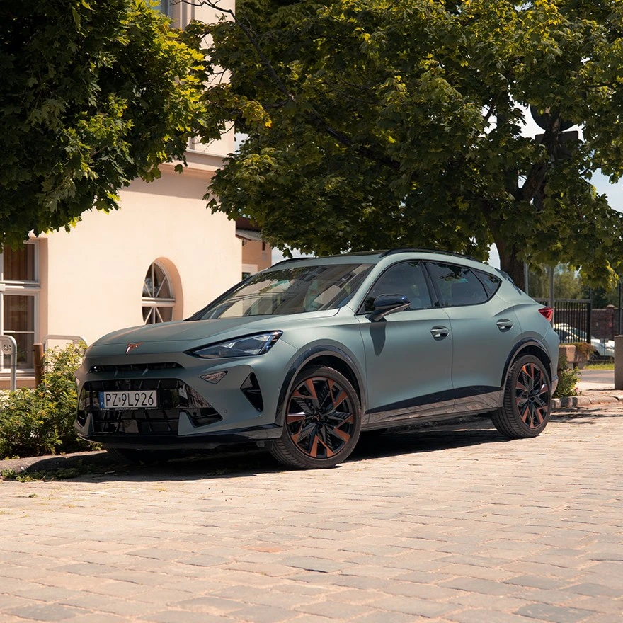 CUPRA Formentor w centrum Poznania