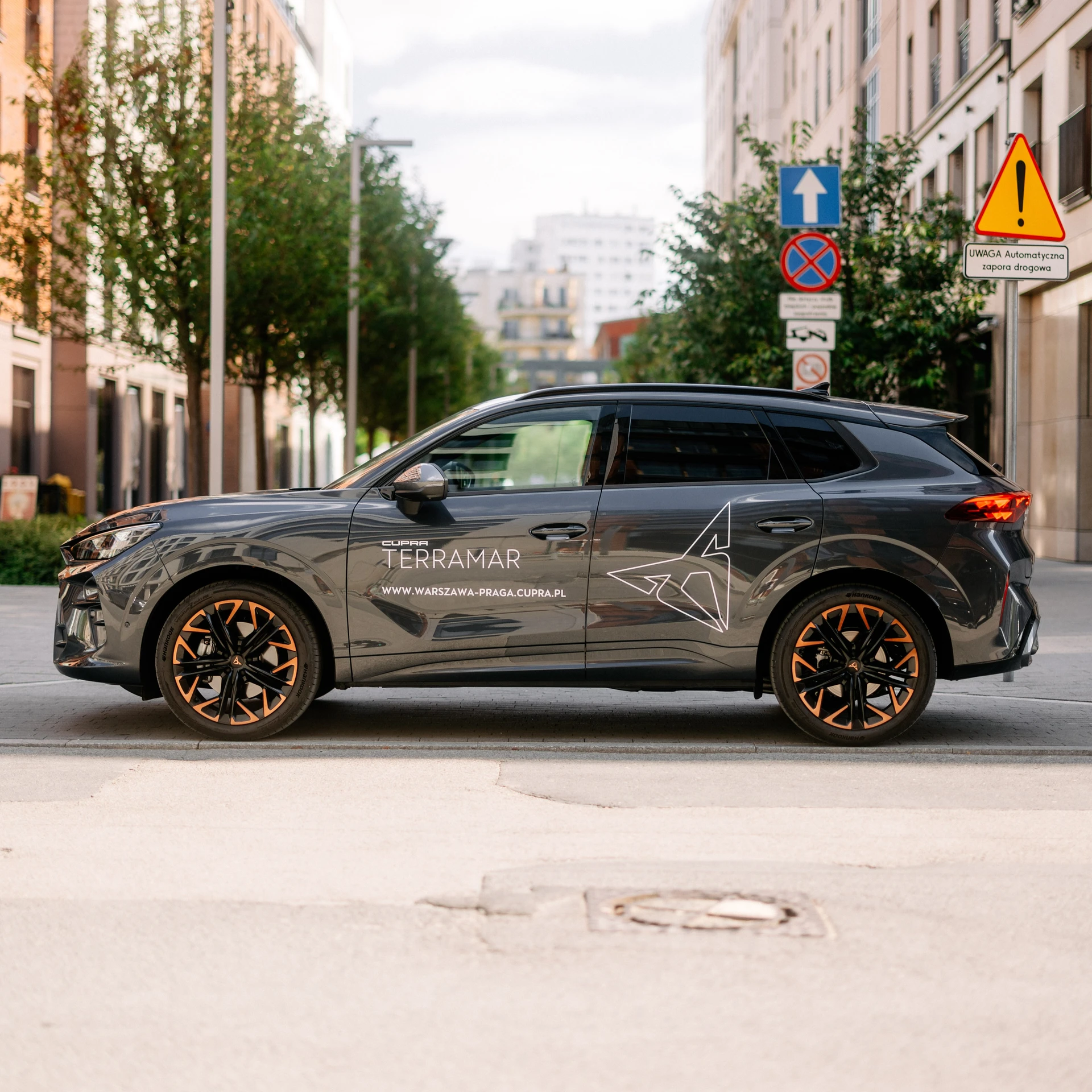 CUPRA Terramar bokiem